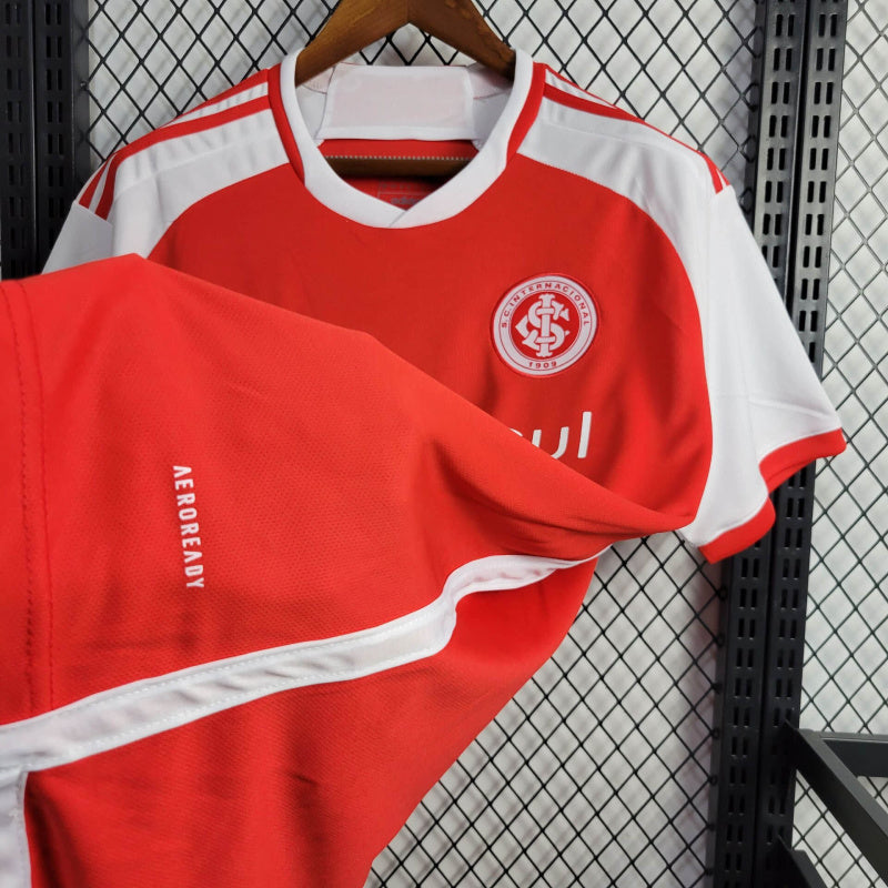 Camisa Oficial do Internacional 24/25 Versão Torcedor - Completa com Patrocínios