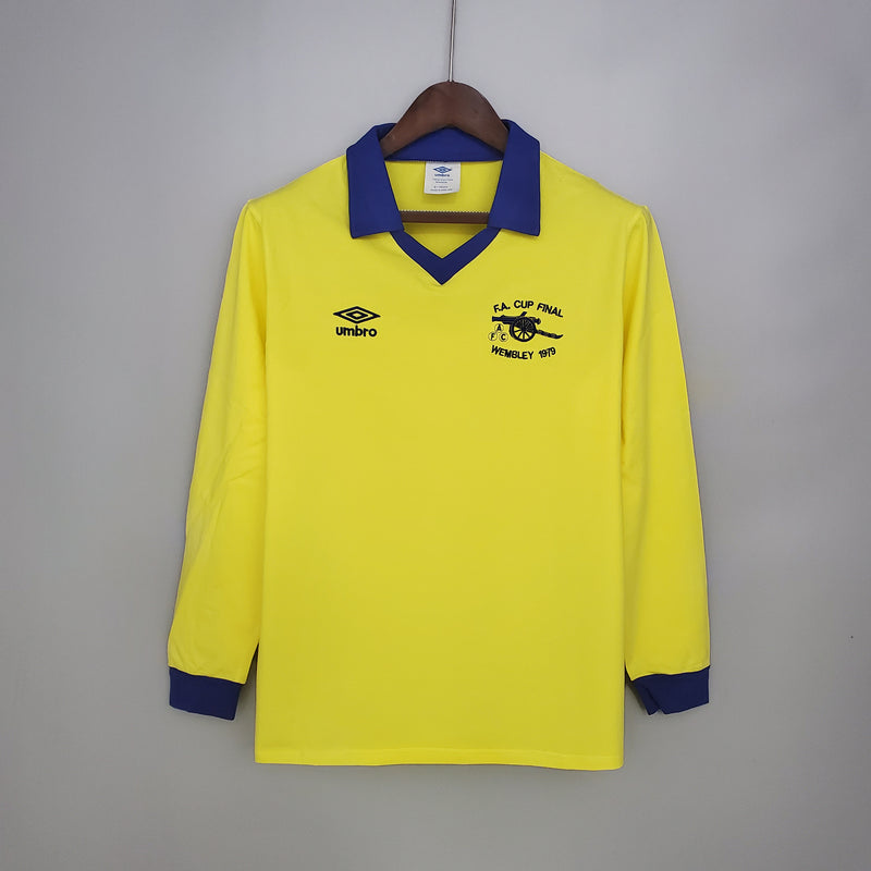 Camisa Retrô do Arsenal 1971/1979 - Manga Longa