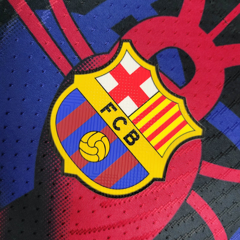 Camisa Oficial do Barcelona 23/24 Comemorativa - Versão Jogador