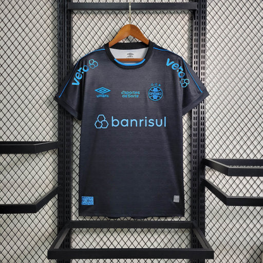 Camisa 3 Oficial do Grêmio 23/24 Versão Torcedor - Completa com Patrocínio