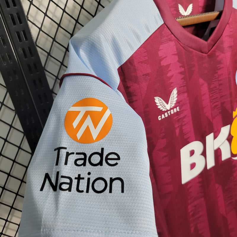 Camisa Oficial do Aston Villa 23/24 - Versão Torcedor