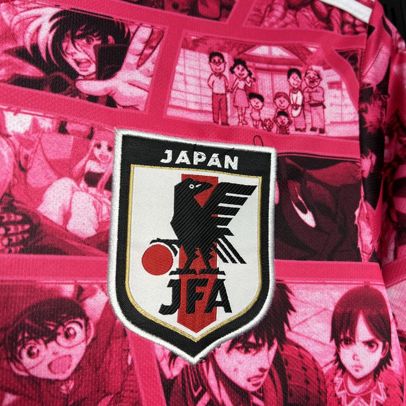 Camisa Oficial do Japão 24/25 Versão Torceder - Anime Edição Especial