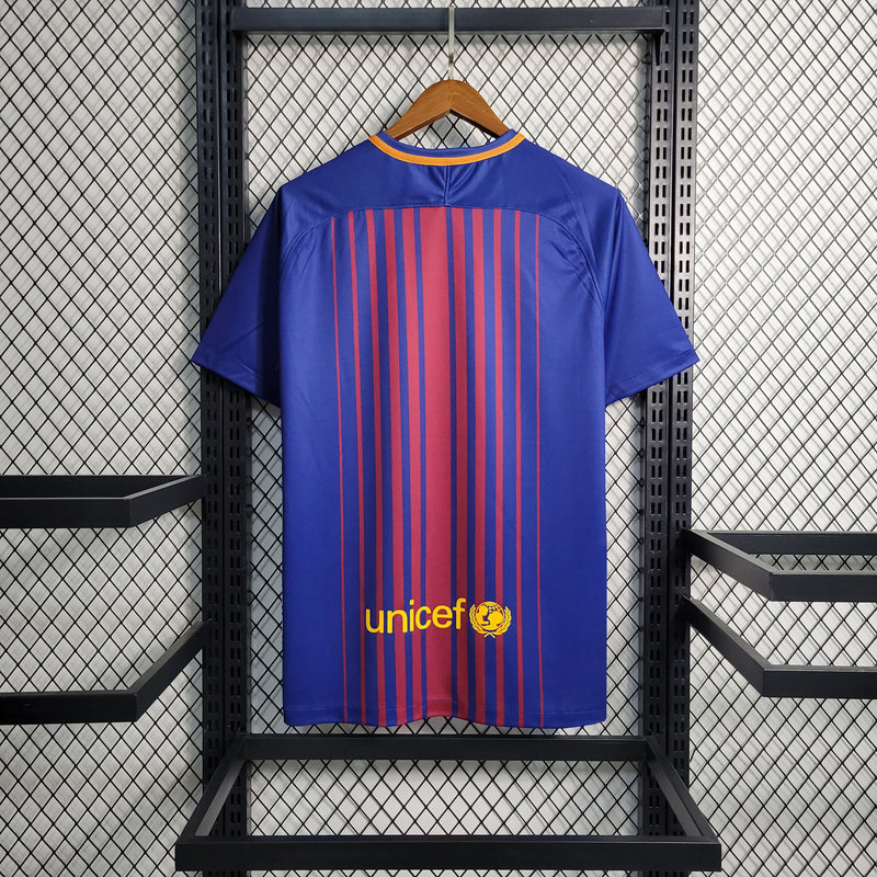 Camisa Retrô do Barcelona 2017/2018