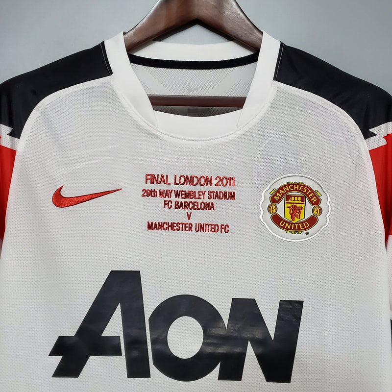 Camisa Retrô do Manchester United 2010/2011 - Final da Champions