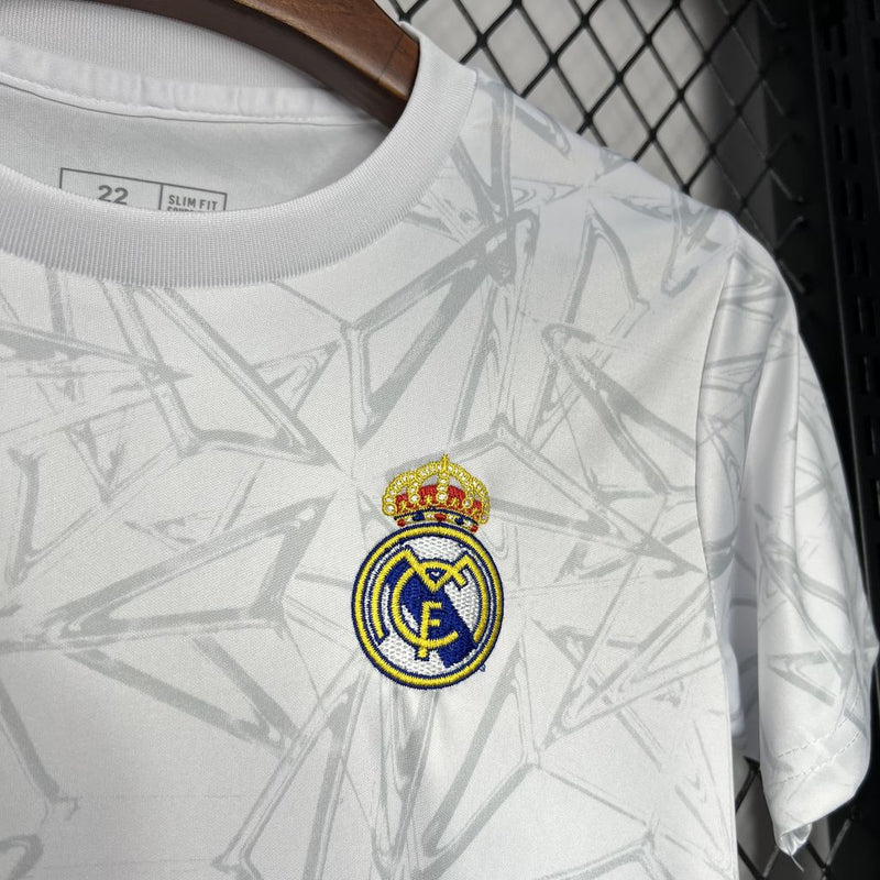 Conjunto Infantil Oficial do Real Madrid 24/25 - Kids