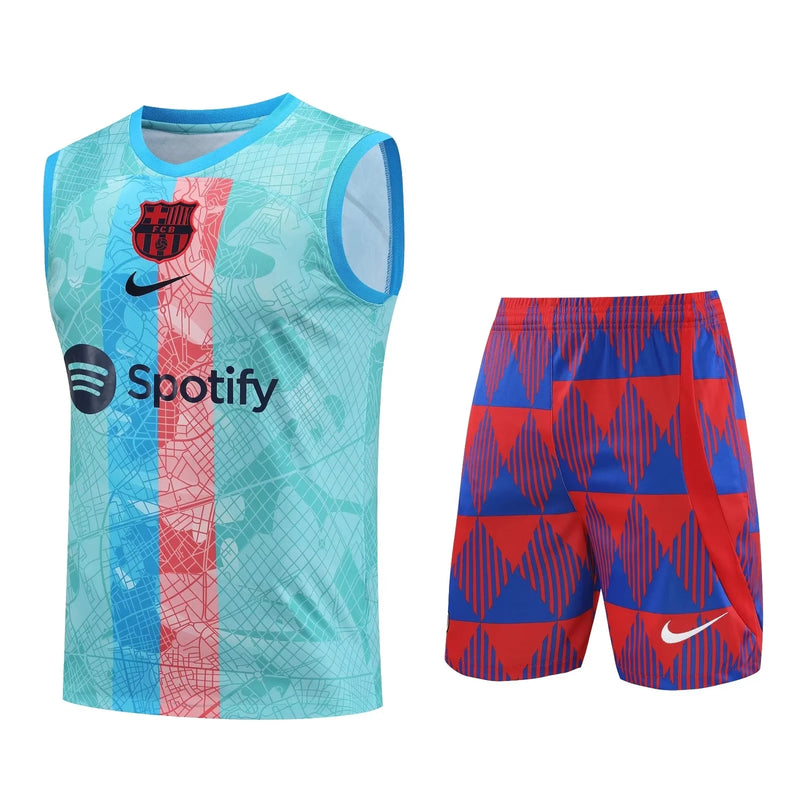 Kit Oficial do Barcelona 23/24 - Treino