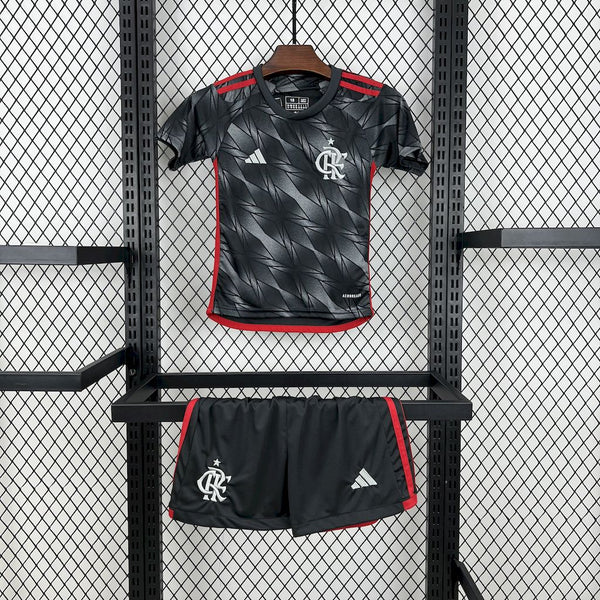 Conjunto Infantil Oficial do CR Flamengo 24/25 - kids