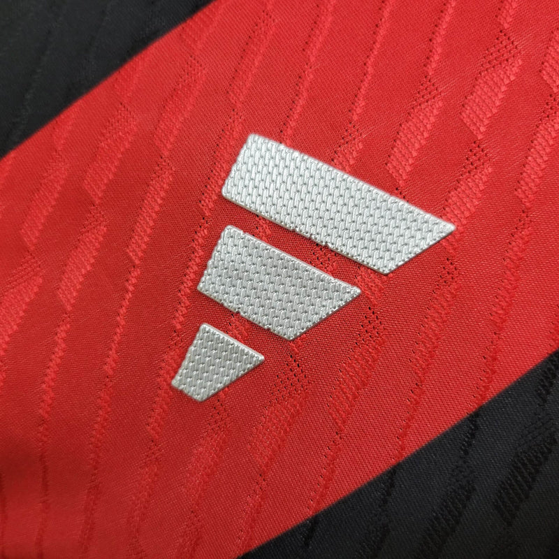 Camisa Oficial do CR Flamengo 24/25 Manga Longa - Completa com Patrocínios