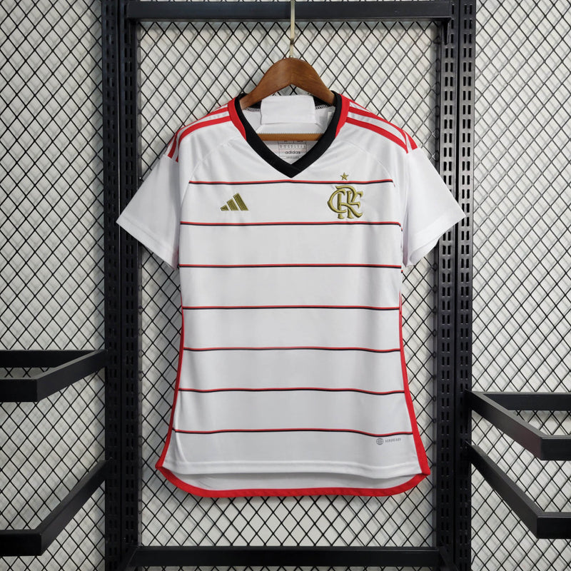 Camisa 2 Feminina Oficial do CR Flamengo 23/24 Versão Torcedor - Baby Look