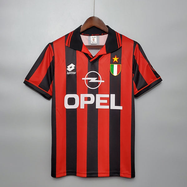 Camisa Retrô do Milan 1996/1997