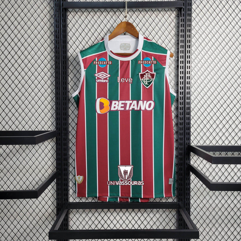 Regata Oficial do Fluminense 23/24 Versão Torcedor - Completa com Patrocínio