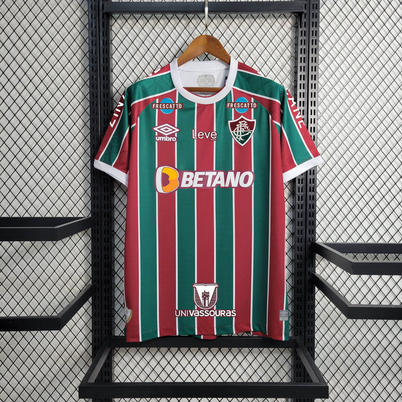 Camisa Oficial do Fluminense 23/24 Versão Torcedor - Completa com Patrocínio