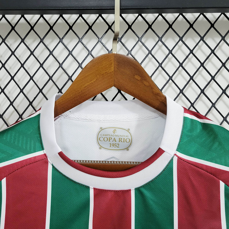 Regata Oficial do Fluminense 23/24 Versão Torcedor - Completa com Patrocínio