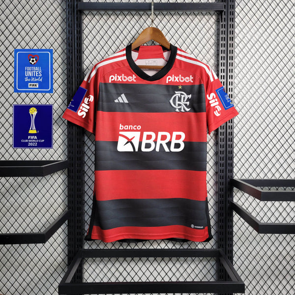 Camisa Oficial do CR Flamengo 23/24 Versão Torcedor - Mundial de Clubes