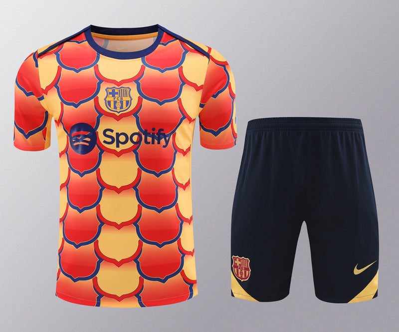 Kit Oficial do Barcelona 24/25 - Treino