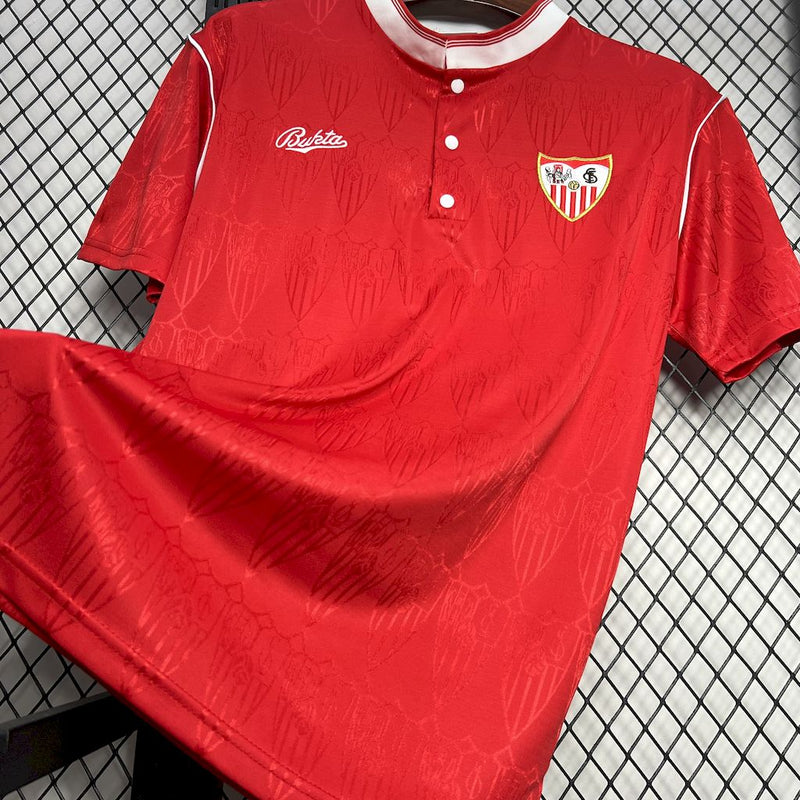 Camisa Retrô do Sevilla 1991/1992