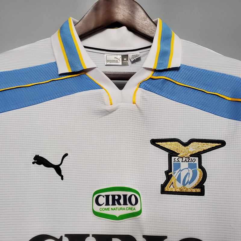 Camisa Retrô da Lazio 2000/2001 - Manga Longa