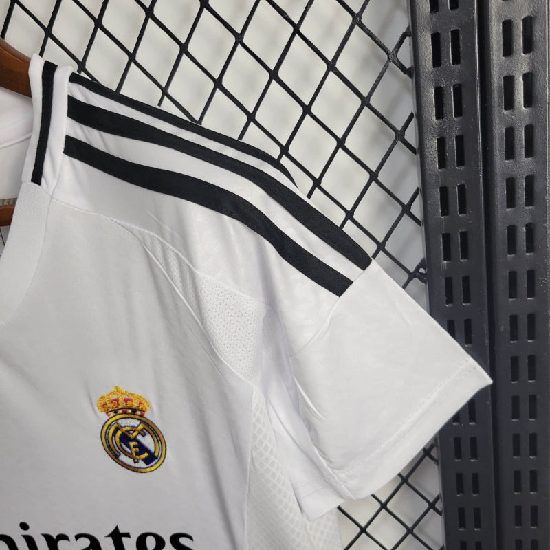 Camisa Feminina Oficial do Real Madrid 24/25 - Baby Look