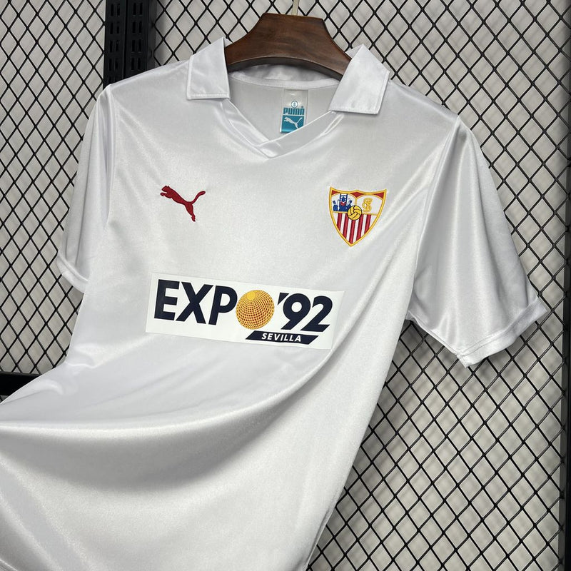 Camisa Retrô do Sevilla 1987/1990