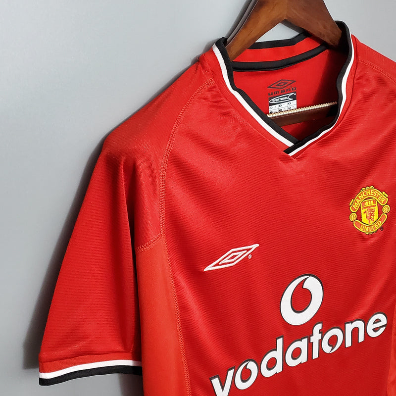 Camisa Retrô do Manchester United 2000/2001