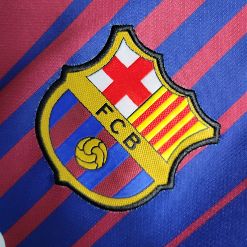 Camisa Retrô do Barcelona 2017/2018