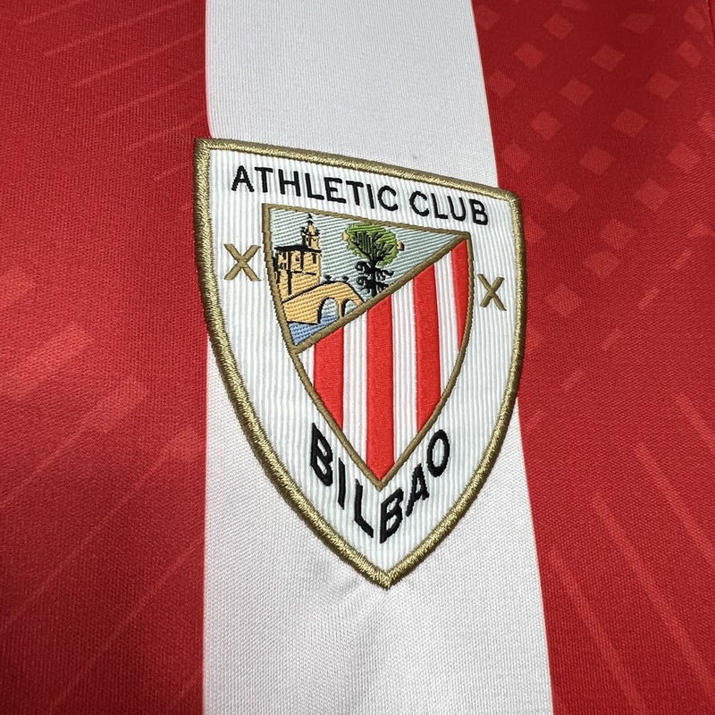 Camisa Oficial Athletic Bilbão 24/25 - Versão Torcedor