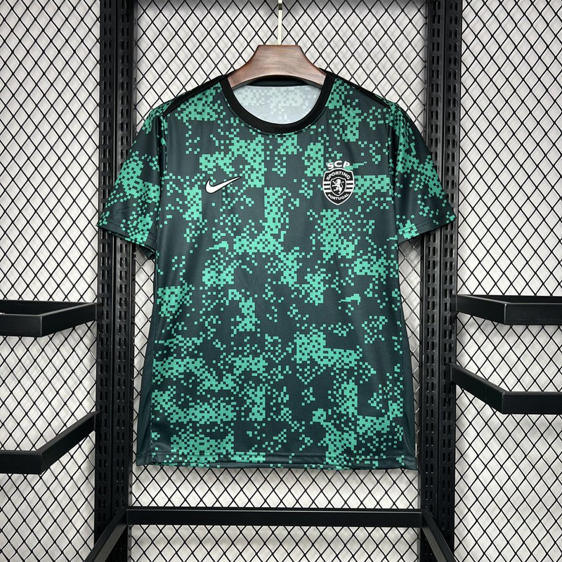 Camisa Oficial do Sporting 24/25 Versão Torcedor - Pré Jogo