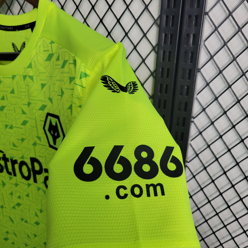 Camisa 2 Oficial do Wolverhampton 23/24 - Versão Torcedor