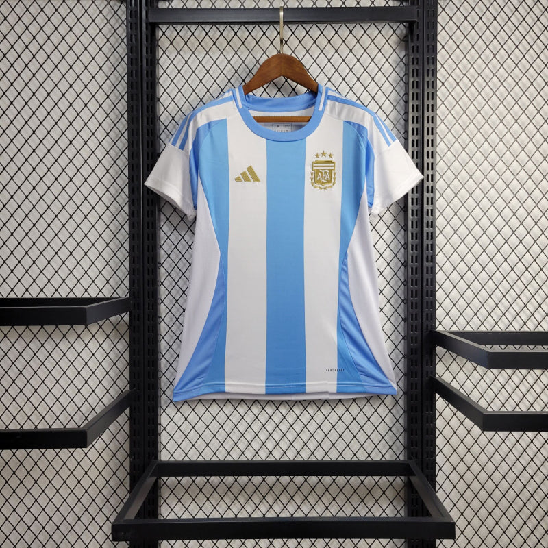 Camisa Feminina Oficial da Argentina 24/25 - Baby Look