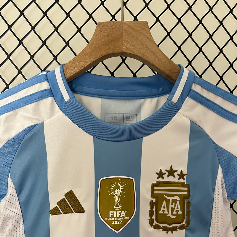 Conjunto Infantil Oficial da Argentina 24/25 - Kids