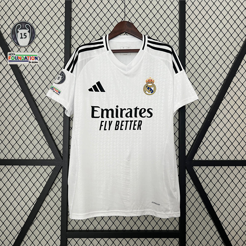 Camisa Oficial do Real Madrid 24/25 Versão Torcedor - Champions League