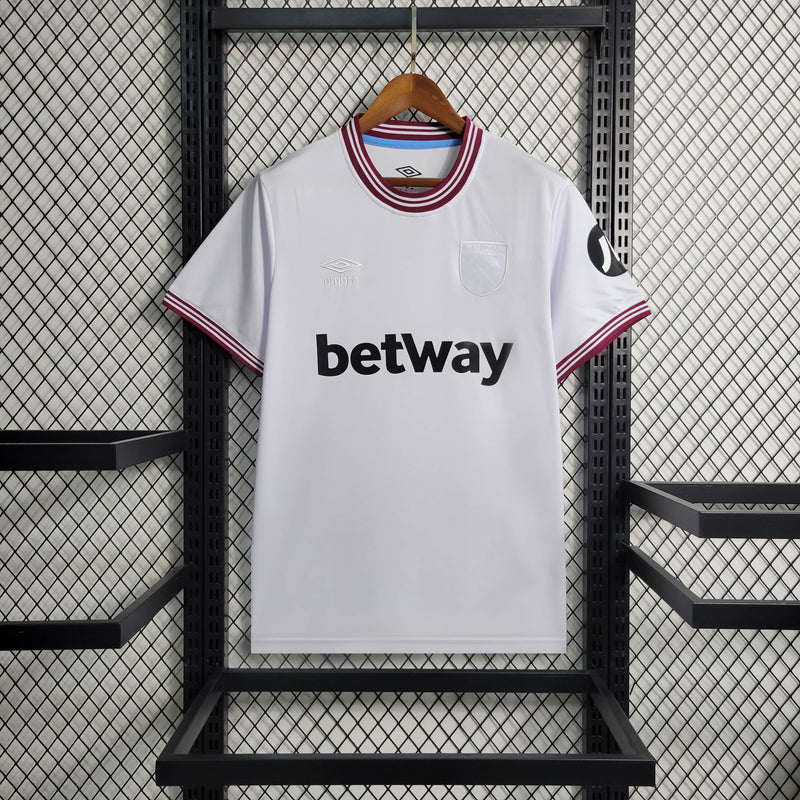 Camisa 2 Oficial do West Ham 23/24 - Versão Torcedor