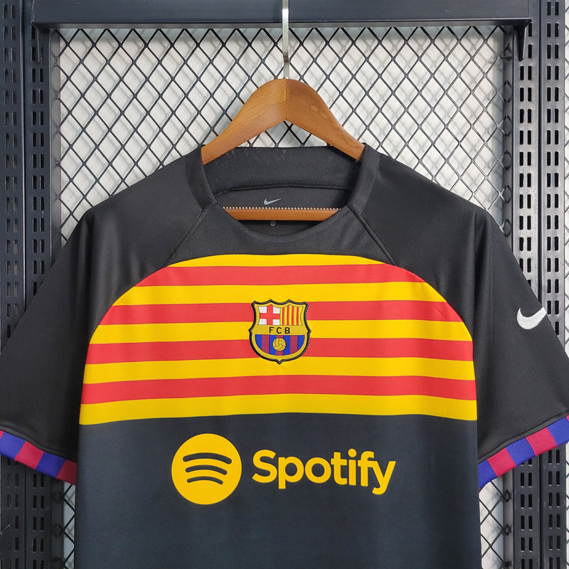 Camisa Oficial do Barcelona 23/24 - Treino