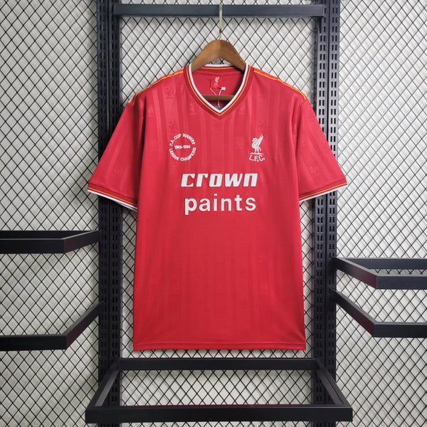 Camisa Retrô do Liverpool 1985/1986