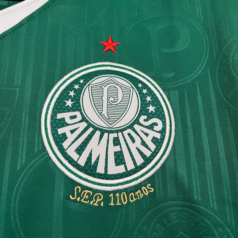 Camisa Oficial do Palmeiras 24/25 Versão Torcedor - Completa com Patrocínios e Pacth