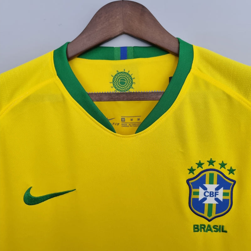 Camisa Retrô do Brasil 2018