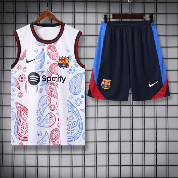 Kit Oficial do Barcelona 24/25 - Treino