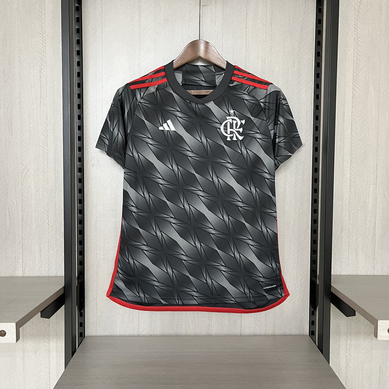 Camisa 3 Feminina Oficial do CR Flamengo 24/25 - Baby Look