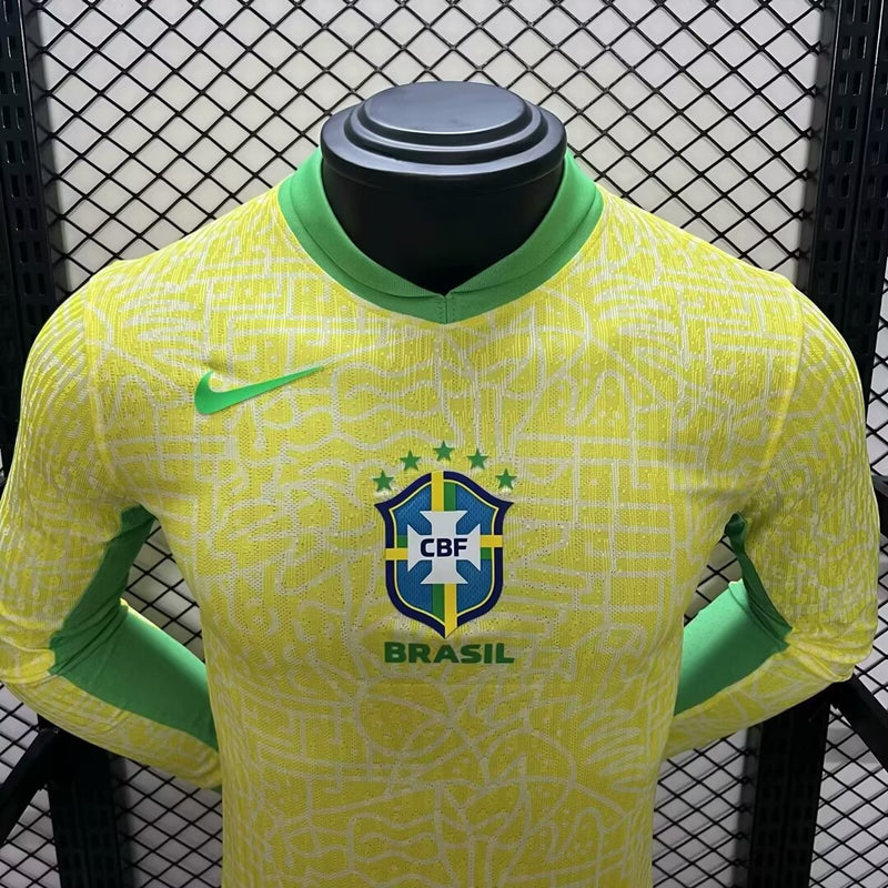 Camisa Oficial do Brasil 24/25 - Manga Longa