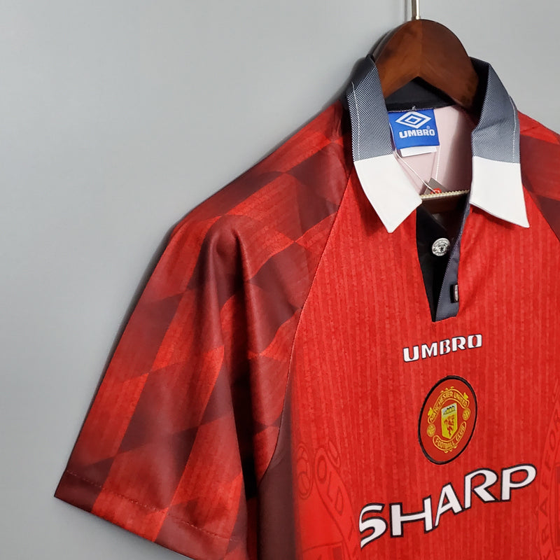 Camisa Retrô do Manchester United 1996