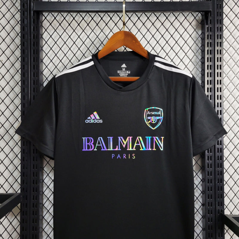 Camisa Oficial do Arsenal 24/25 Refleiva - Edição Balmain