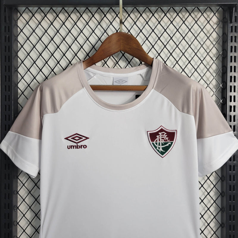 Camisa Feminina Oficial do Fluminense 23/24 Baby Look - Treino