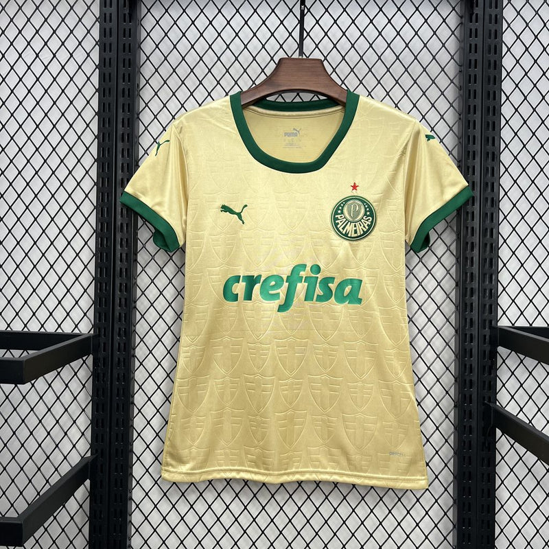 Camisa Feminina Oficial do Palmeiras 24/25 - Baby Look