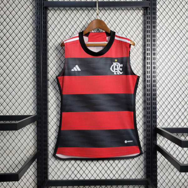 Regata Feminina Oficial do CR Flamengo 23/24 Versão Torcedor - Baby Look