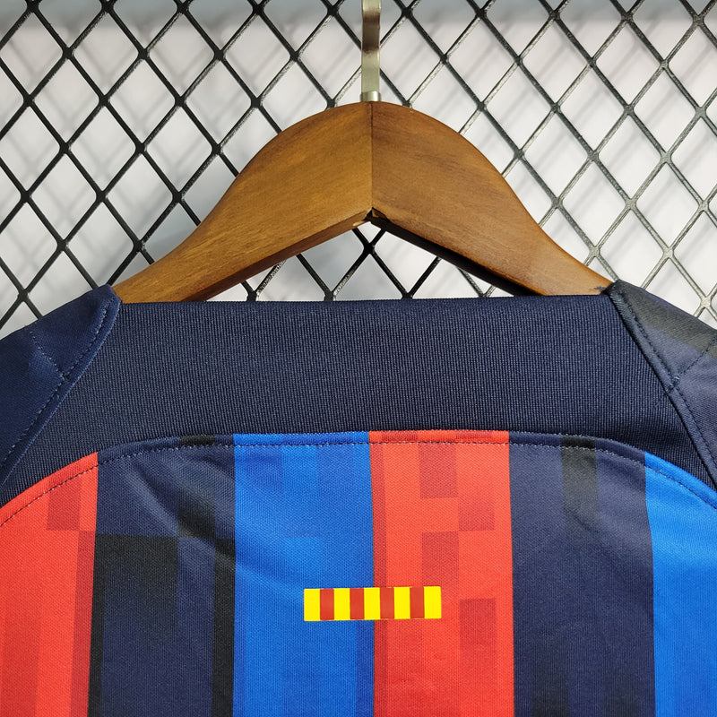 Camisa Feminina Oficial do Barcelona 22/23 - Baby Look