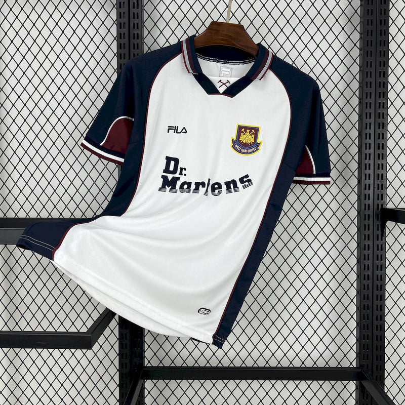 Camisa Retrô do West Ham 1999/2001 - Versão Retrô