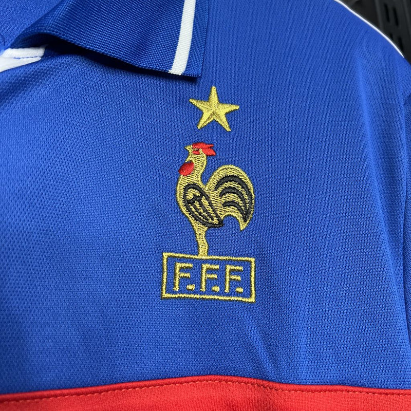 Camisa Retrô da França 2000