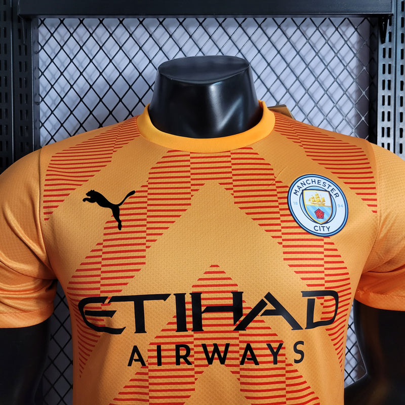 Camisa Oficial do Manchester City 22/23 Versão Jogador - Goleiro