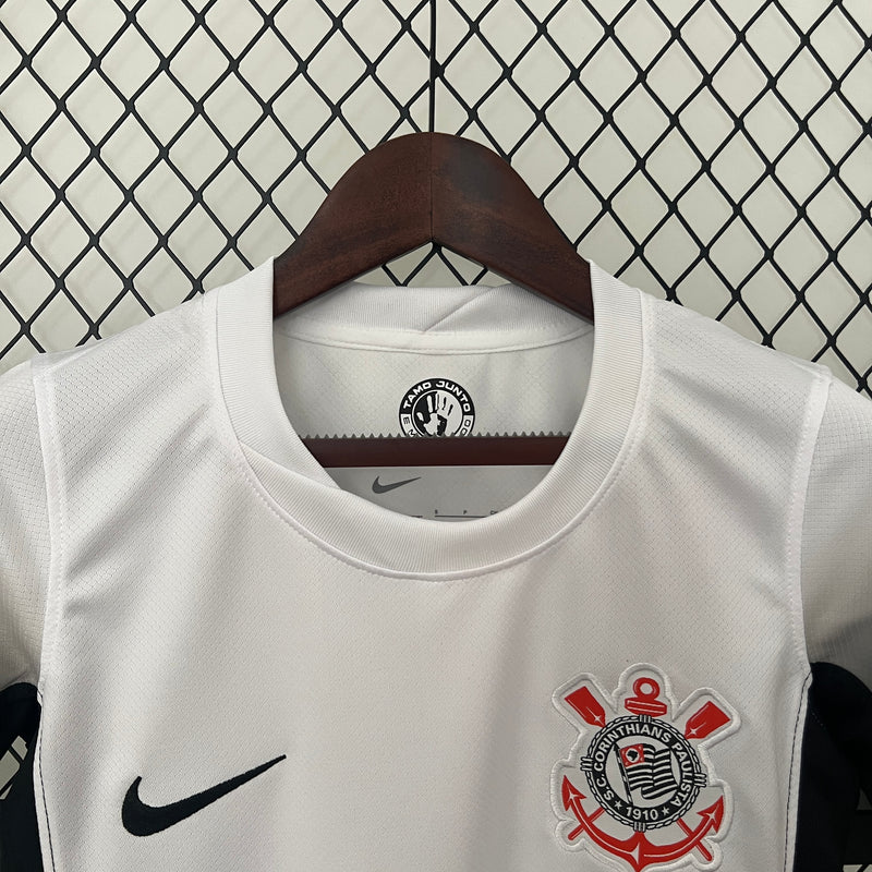 Camisa Feminina Oficial do Corinthians 24/25 Versão Torcedor - Baby Look