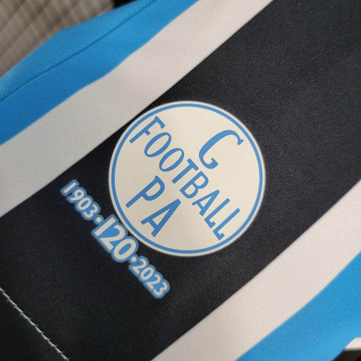 Camisa Oficial do Grêmio 23/24 Versão Torcedor - Completa com Patrocínio